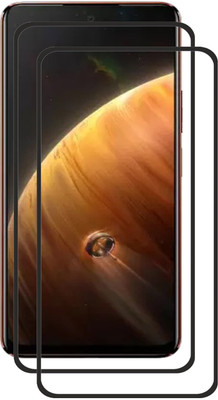 NKCASE Edge To Edge Tempered Glass for Infinix Zero 5G 2023 TURBO(Pack of 2)