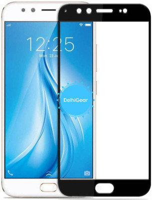 S R WORLD Edge To Edge Tempered Glass for Vivo V5 Plus, 11D Glass(Pack of 1)