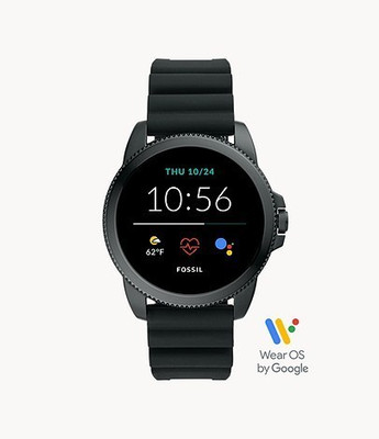 S9HUB Edge To Edge Tempered Glass for [S9 Fossil gen 5e smartwatch(Pack of 1)