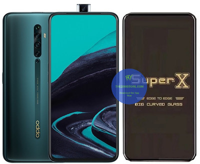 Blate Edge To Edge Tempered Glass for Oppo Reno2 F, Super X Edge Glass, Super X Tempered Glass, Super X Screen Protector(Pack of 1)