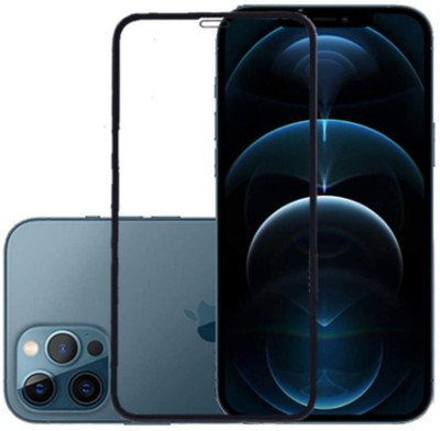 ALONZO Edge To Edge Tempered Glass for Apple iPhone 12 Pro Max(Pack of 1)