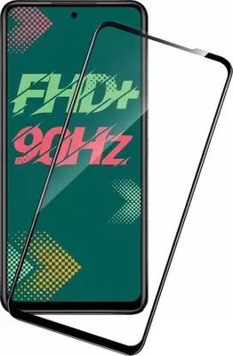 VISHRN Edge To Edge Tempered Glass for INFINIX HOT 11S(Pack of 1)