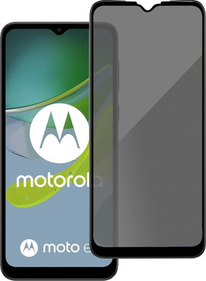 GLOBAL NOMAD Edge To Edge Tempered Glass for MOTOROLA e13, MOTO e13(Pack of 1)