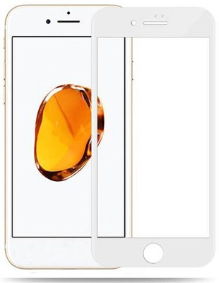 NIMMIKA ENTERPRISES Edge To Edge Tempered Glass for Apple iphone SE 2020(High-quality material | Complete coverage | Ultra-thin design | D+ technology coating)(Pack of 1)