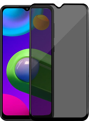 HUPSHY Edge To Edge Tempered Glass for SAMSUNG Galaxy M02(Pack of 1)