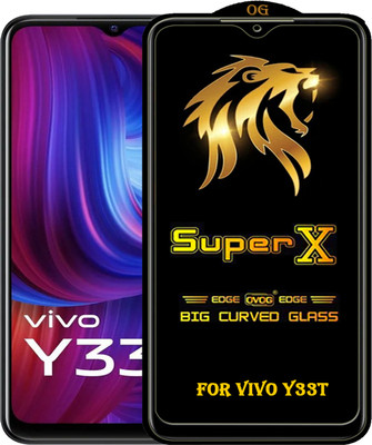 PFOAM Edge To Edge Tempered Glass for VIVO Y33T(Pack of 1)