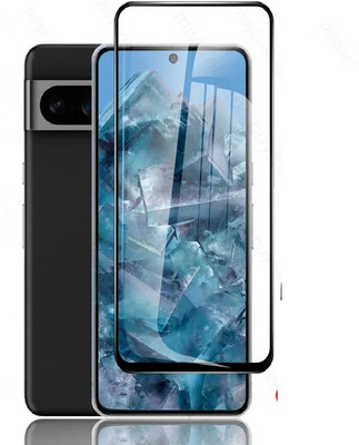 Lustree Edge To Edge Tempered Glass for Google Pixel 8 Pro Full Coverage,Anti Scratch Free Anti Finger Print screen guard(Pack of 1)