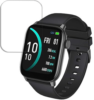 SOMTONE Edge To Edge Tempered Glass for GIONEE STYLFIT GSW5 Pro 1.69 inch Smart Watch SMARTWATCH SCREEN GUARD(Pack of 1)