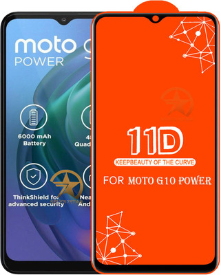 SEVEN7STAR Edge To Edge Tempered Glass for Moto G10 Power(Pack of 1)