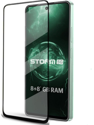 NaturalBuy Edge To Edge Tempered Glass for Lava Storm 5G-Anti-Fingerprint, Waterproof, Oil-resistant, Bubble-Free, Anti-Static with Full Screen Coverage & Easy Installation(Edge to Edge Coverage) (with Easy Installation Kit)(Pack of 1) NaturalBuy Edge To Edge Tempered Glass for Lava Storm 5G-Anti-Fingerprint, Waterproof, Oil-resistant, Bubble-Free, Anti-Static with Full Screen Coverage & Easy Installation(Edge to Edge Coverage) (with Easy Installation Kit)(Pack of 1)