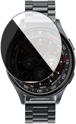 HIDEOUS Edge To Edge Tempered Glass for Lava Prowatch X(Pack of 1)