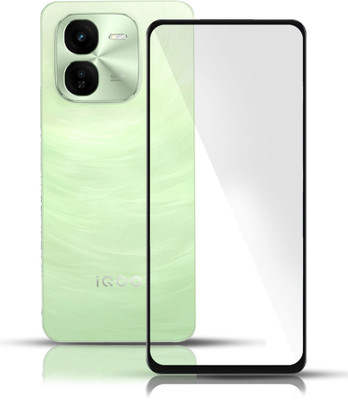 GLOBAL NOMAD Edge To Edge Tempered Glass for IQOO z9x(Pack of 1)