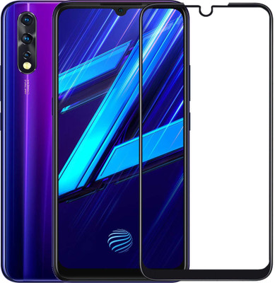 YOGKREETI Edge To Edge Tempered Glass for Vivo Z1X(Pack of 1)