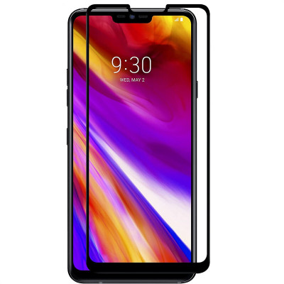 FITSMART Edge To Edge Tempered Glass for LG G7 ThinQ(Pack of 1)