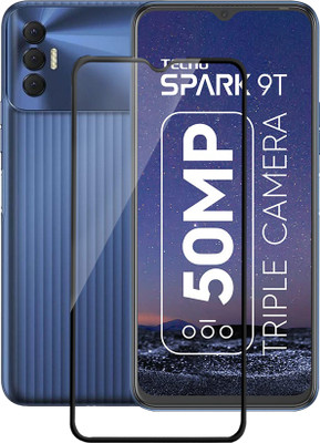 Flipkart SmartBuy Edge To Edge Tempered Glass for Tecno Spark 9T(Pack of 1)