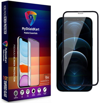MyShieldKart Edge To Edge Tempered Glass for iPhone 12 Mini (5.4 Inch)(Pack of 1)