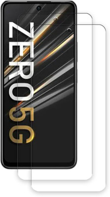 ARBAN Edge To Edge Tempered Glass for Infinix Zero 5G TEMPERED GUARD FRONTP2(Pack of 2)