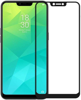 SuperX Edge To Edge Tempered Glass for Realme 2(Pack of 2)