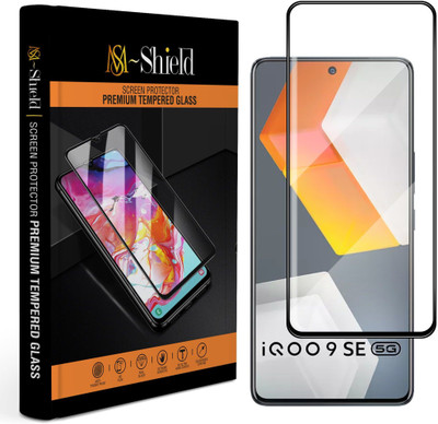 MS-Shield Edge To Edge Tempered Glass for iQOO 9 SE 5G(Pack of 1)