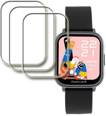 MUTAALI Tempered Glass Guard for Fastrack Reflex Vybe Smartwatch(Pack of 3)