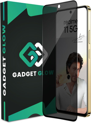 Gadget Glow Edge To Edge Tempered Glass for Realme 11 5G, Realme 11X 5G, Nord CE 3 5G, 1+ Nord CE 3 Lite 5G, Privacy Anti Spy Glass(Pack of 1)