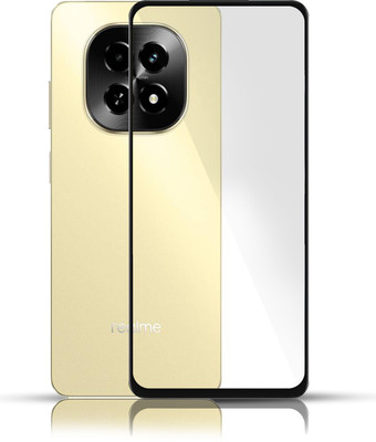GLOBAL NOMAD Edge To Edge Tempered Glass for realme C63 5G(Pack of 1)