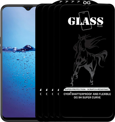 CYOR Edge To Edge Tempered Glass for OPPO F9 Pro(Pack of 5)