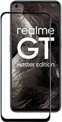 VAlight Edge To Edge Tempered Glass for realme GT Master Edition, Premium Tempered glass with Self Installation Guide - Wet & Dry wipes(Pack of 1)
