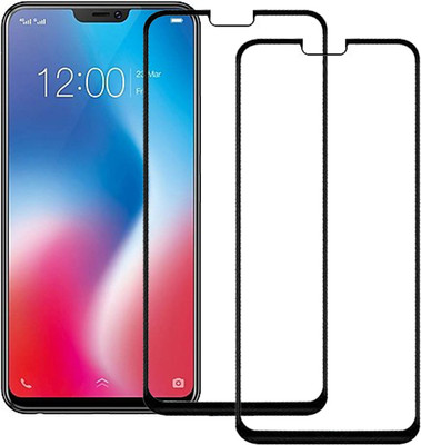 BuyFeb Edge To Edge Tempered Glass for Oppo A3s(Pack of 2)