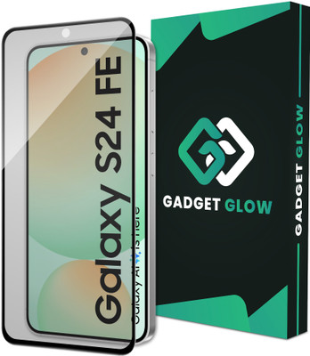 Gadget Glow Edge To Edge Tempered Glass for Samsung Galaxy S24 FE 5G, Samsung S24 FE 5G, Samsung S24 FE, Matte Finish Glass(Pack of 1)
