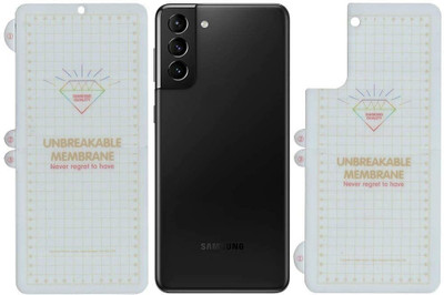 Bulkwala Edge To Edge Tempered Glass for Membrane Front & Back Clear Screen Guard Protector Compatible with Samsung Galaxy S23 5G (It is not Tempered Glass), Unbreakable Hydrogel Membrane TPU Front & Back Clear Screen Guard Protector Compatible with Samsung Galaxy S23 5G (It is not Tempered Glass)(P