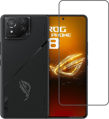 Bodoma Edge To Edge Tempered Glass for Asus Rog 8 5G(Pack of 1)