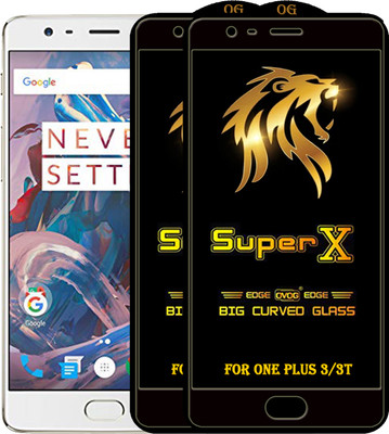 PFOAM Edge To Edge Tempered Glass for OnePlus 3(Pack of 2)