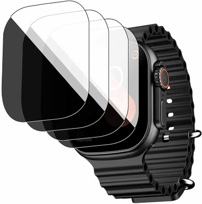 HIDEOUS Edge To Edge Tempered Glass for boAt Wave Aura(Pack of 4)