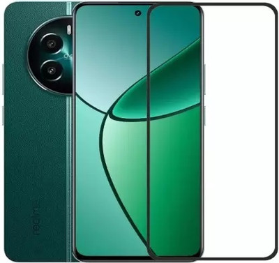 LIKEDESIGN Edge To Edge Tempered Glass for Realme 12 5G(Pack of 1)
