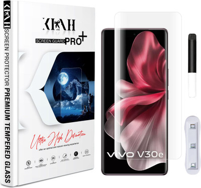 KLAH Edge To Edge Tempered Glass for Vivo V30e 5G(Pack of 1)