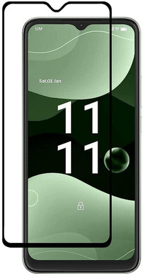 Bodoma Edge To Edge Tempered Glass for Lava Blaze 5G(Pack of 1)