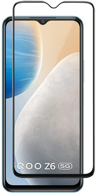 EITANSHA CREATION Edge To Edge Tempered Glass for iQOO Z3 5G, Vivo iQOO Z3, iQOO Z6 5G, Vivo iQOO Z6(Pack of 1)