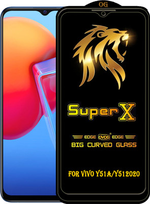 PFOAM Edge To Edge Tempered Glass for VIVO Y51A(Pack of 1)