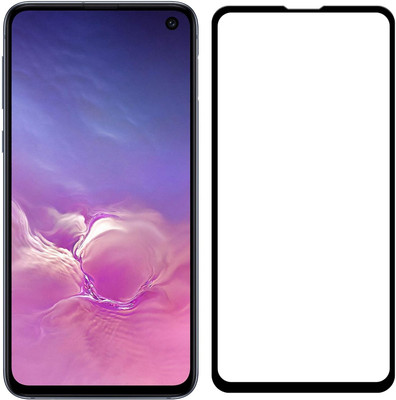 1DOLLAR Edge To Edge Tempered Glass for Samsung Galaxy S10e-(Edge to Edge Coverage) With Edge To Edge Full Screen Coverage,Pack Of 1 (Edge to Edge Coverage) (with Easy Installation Kit)(Pack of 1)
