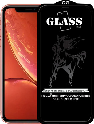 TWIGLO Edge To Edge Tempered Glass for Apple iPhone XR(Pack of 1)