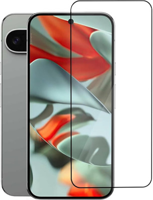 KC PRODUCTS Edge To Edge Tempered Glass for Google Pixel 9 5G, Google Pixel 9 Pro 5G (6.3 Inch), with Easy Self Installation Kit(Pack of 1)