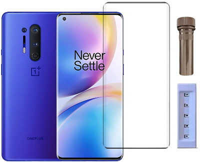 crixus Edge To Edge Tempered Glass for OnePlus 8 Pro(Pack of 1)