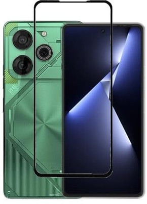 TESPARK Edge To Edge Tempered Glass for itel A90, itel A90(Pack of 1)
