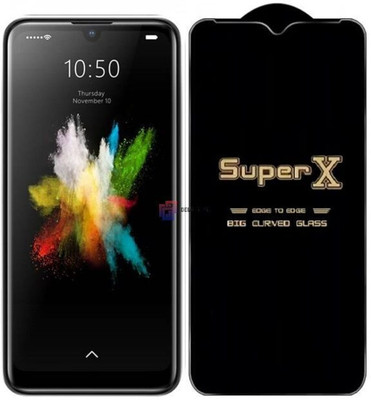 NEWSHAH Edge To Edge Tempered Glass for HTC Wildfire E1 Plus, DelhiGear Glass, Screen Protector, Tempered Glass, Screen Guard, Mobile Glass(Pack of 1)