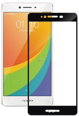 Resolute Edge To Edge Tempered Glass for Oppo A37f, DelhiGear Glass(Pack of 1)