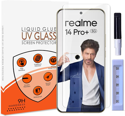 ASVALBUY Edge To Edge Tempered Glass for RealMe 14 Pro Plus 5G(Pack of 1)