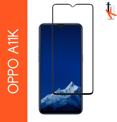 TCartoHUB Edge To Edge Tempered Glass for Oppo A11K(Pack of 1)