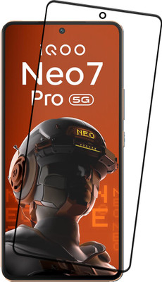 Dainty TECH Edge To Edge Tempered Glass for IQOO Neo 7 Pro 5G, IQOO 9T 5G, IQOO Neo 7, IQOO Neo 7 5G, IQOO Neo 7 5G (2023)(Pack of 1)