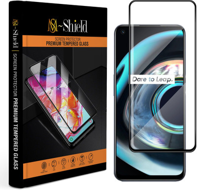 MS-Shield Edge To Edge Tempered Glass for Realme Q3 5G(Pack of 1)